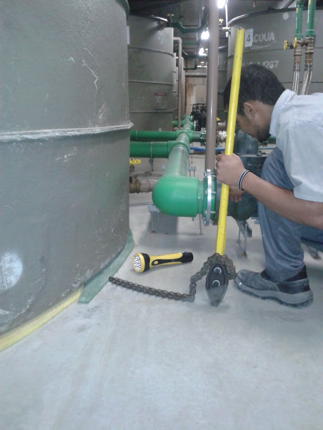 Entrada de água Condomínio